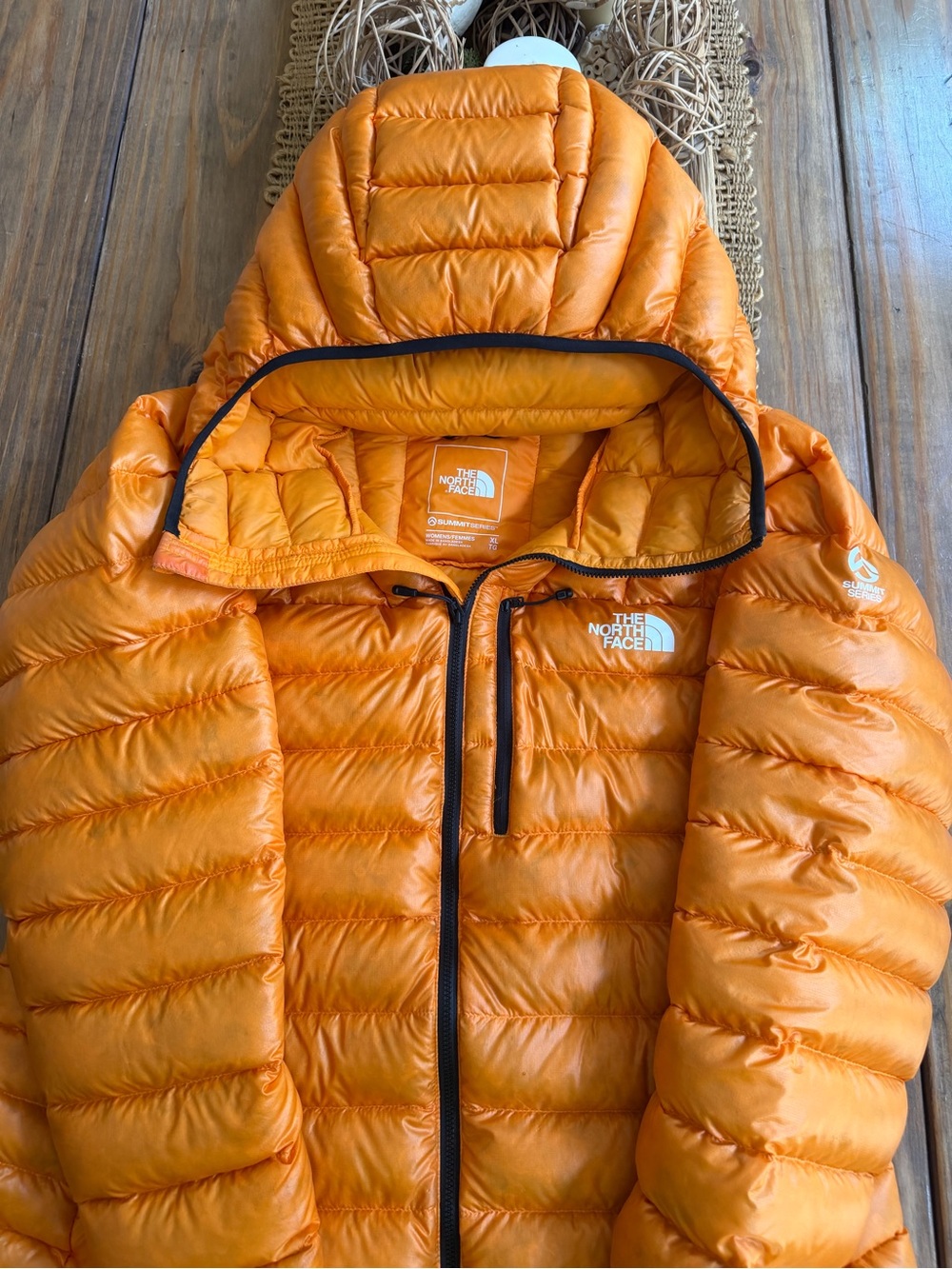 NORTH FACE BREITHORN SUMMIT SERIES 800 PRO DOWN JACKET NWOT WOMANS XL HI END - Picture 10 of 11